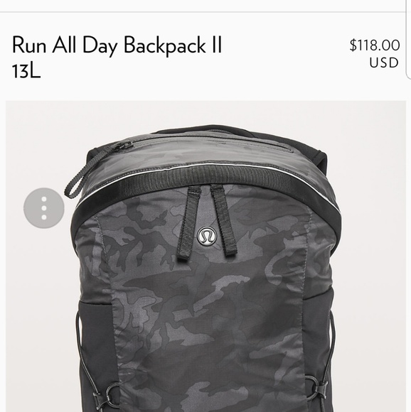 lululemon camo backpack